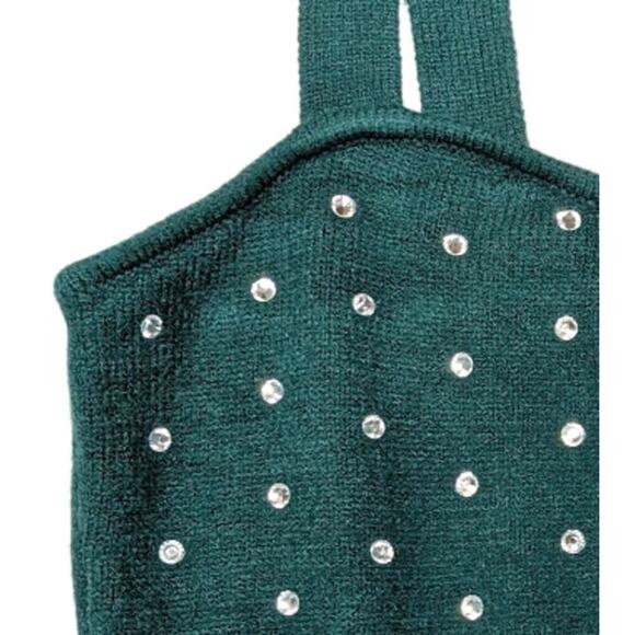 Boston Proper Sweater Tank with Rhinestone embellishments Size XL - Picture 2 of 7